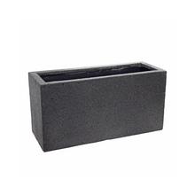 KV-29 OBAL HRANTÍK ČIERNY 60x22x30 UMELÝ KAMEŇ BLACKSTONE  - Mrazuvzdorná | FLORASYSTEM