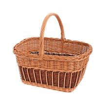 KOŠÍK prútie huby V40/42x32xV21cm ZK1062 - FLORASYSTEM