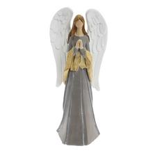 ANJEL MODLIACI SIV/BIE/BÉŽ POLY 12*8,5*28CM - FLORASYSTEM