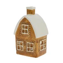 PERNÍKOVÝ DOMČEK NA SVIEČKU DOLOMIT 10*8,8*17,2CM - Keramika 10- 25cm | FLORASYSTEM