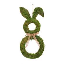 ZÁVES ZAJAC MACHOVÝ S MAŠLOU 25*4*52CM - Závěsné | FLORASYSTEM