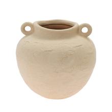 AMFORA BIELA PORCEL. 21*20,8*30CM - Keramika jednobarevná interiérová | FLORASYSTEM