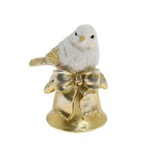 VTÁČIK NA ZVONČEKU BIE/ZLA 7,5*6*9,5CM - FLORASYSTEM