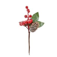 ZÁPICH ČER. BOBULE, ŠIŠKA, ĽAD, ZELEŇ 20CM - Bobule červené | FLORASYSTEM