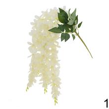 Umelá kytička wisteria v mixe farieb.