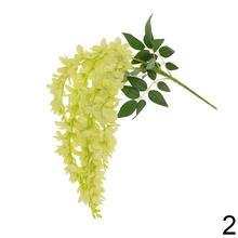 Umelá kytička wisteria v mixe farieb.