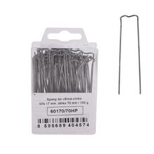 SPONY upínacie 100g 17/70mm vlnka - FLORASYSTEM