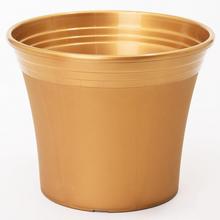 285 KVETINÁČ IRYS ZLATÝ 25CM/V20,5CM - Obal okrúhly | FLORASYSTEM