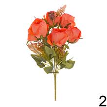 Kytica umelých ruží v mixe farieb.