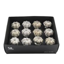 ÚCHYTKA na nábyt. rustik strieborná 4x4cm - FLORASYSTEM