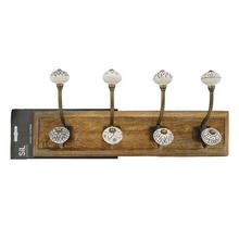 VEŠIAK retro 4 úchytky - Mini nábytek | FLORASYSTEM