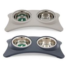 MISKA pre zvieratá dvojité 40x18cm - Domácí zvířata | FLORASYSTEM