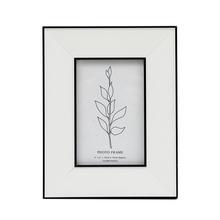 FOTORÁMIK čierny biely okraj 4x6cm - Fotorámečky | FLORASYSTEM