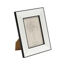 FOTORÁMIK čierny biely okraj 5x7cm  - Fotorámečky | FLORASYSTEM