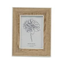 FOTORÁMIK drev biely okraj 5x7cm  - Fotorámečky | FLORASYSTEM