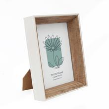 FOTORÁMIK hlboký bielohnedý 18x13cm - Fotorámečky | FLORASYSTEM