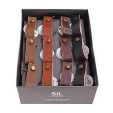 ÚCHYTKA na nábyt. remienok/koža 7x2cm - FLORASYSTEM