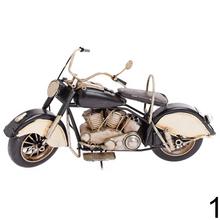 Retro motocykel dekorácia 28 cm