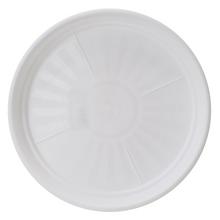 093 MISKA JAWNA BIELA 43CM - Miska okrúhla pod kvetináč | FLORASYSTEM