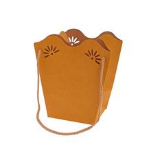 TAŠKA KRAFT na kvety 18x19+11x12cm 85-senape /žltá - Taška M 32x26x10cm | FLORASYSTEM