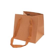 TAŠKA KRAFT na kvety 220gr./ 17x17+17cm - Taška M 32x26x10cm | FLORASYSTEM