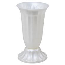 063 VÁZA UH VRÚBKOVANÁ 15 PERLA /16xV29,5CM/ - Vázy hřbitovní | FLORASYSTEM