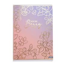 pevná cena! ZOŠIT A4 linajka 52l berry mix - Sešity a obaly | FLORASYSTEM