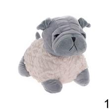 Plyšová zarážka dverí v tvare psíka.