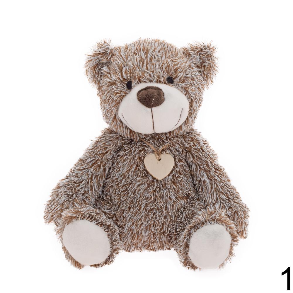 Plyšová zarážka dveří ve tvaru medvídka.