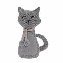 ZARÁŽKA dverí mačky plyš 34x14cm - FLORASYSTEM