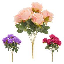 KYTICA RUŽA x7 45CM MIX/3F - Růže kytice | FLORASYSTEM