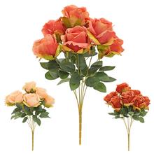 KYTICA RUŽA x7 45CM MIX/3F JESENNÉ - Růže kytice | FLORASYSTEM