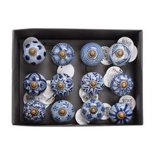 ÚCHYTKA na dvere 6,5cm modro-biela - FLORASYSTEM