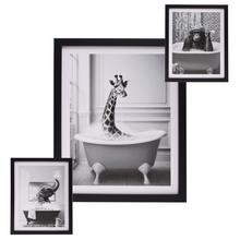 OBRAZ motív kúpajúce zvieratá 20x25cm - FLORASYSTEM