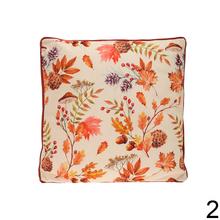 Vankúš s jesennými kvetmi 45x45cm