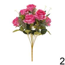 Kytica umelých ruží v mixe farieb.