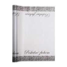 FÓLIA strieborná ,posl.zbohom,50cmx8m - Fólie | FLORASYSTEM