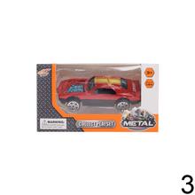Kovový osobný automobil 7cm v rôznych farbách.