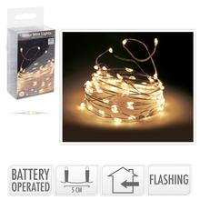 AX8702400 LED světélko / 20 / WW na drátku vnutit. - FLORASYSTEM