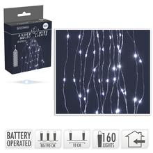 LED SVETIELKA /160/drôt/kaskada BO W, IND, AX9730220 BO - FLORASYSTEM