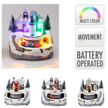 LED zimnná krajina 13cm LED 3ASS ACD911620 - Keramika 10- 25cm | FLORASYSTEM