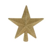 HVIEZDA na stromček pp 19/5cm zlatátrblietka /CAA691380 - FLORASYSTEM