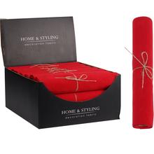 ŠTÓLA vian 200x28cm červená/767620310 - Ubrus, polštář, deka | FLORASYSTEM