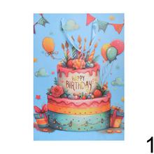 Darčeková taška s balónmi a tortou na narodeniny.