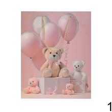 Darčeková taška s medvedíkom a balónmi.