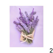 Darčeková taška s levanduľovým vzorom.