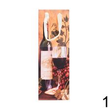 Darčeková taška na víno s obrázkom vína a hrozna.