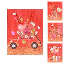 DARČEKOVÁ TAŠKA S 23*18*10CM VALENTÍN GLITTER - FLORASYSTEM