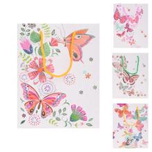 DARČEKOVÁ TAŠKA S 18*23*8,5 MOTÝLE - Taška S 23x18x10cm | FLORASYSTEM