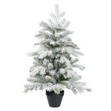 VIANOČNÝ STROMČEK ZAŤAŽ. GRANDIS MINI TREE SNEH  51XV75CM 681145 - Stromky zatížené | FLORASYSTEM